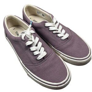 TOMS‎ Women's Canvas Purple Casual Sneakers Size 8